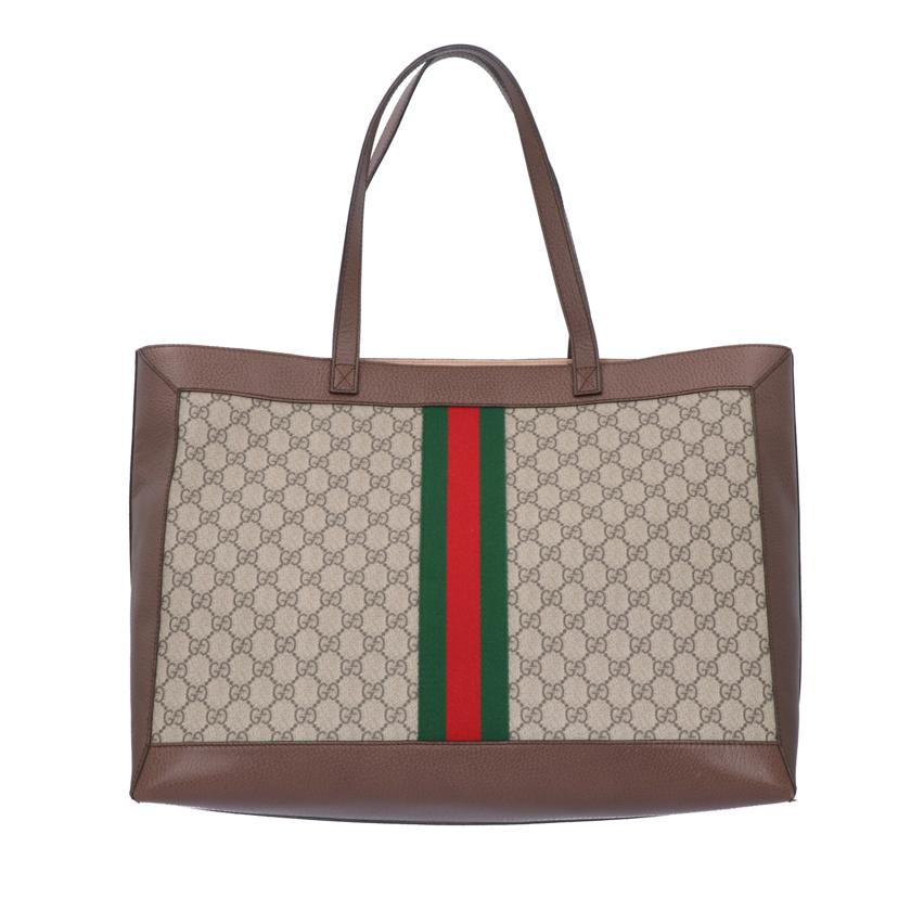 GUCCI グッチ/GGスプリームオフディアシェリーライントート/ポーチ付/547947//204***/ABランク/75