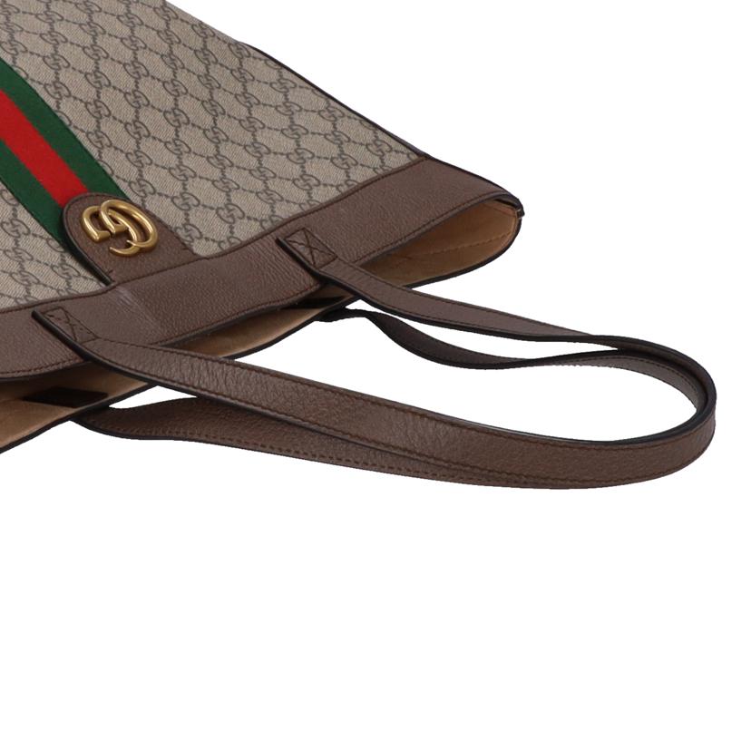 GUCCI グッチ/GGスプリームオフディアシェリーライントート/ポーチ付/547947//204***/ABランク/75