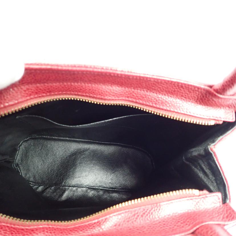 CHANEL シャネル/キャビアスキンVステッチフリンジハンド//2558237/Aランク/62