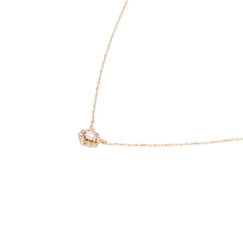 / K18ダイヤネックレス 0.15ct//Aランク/75