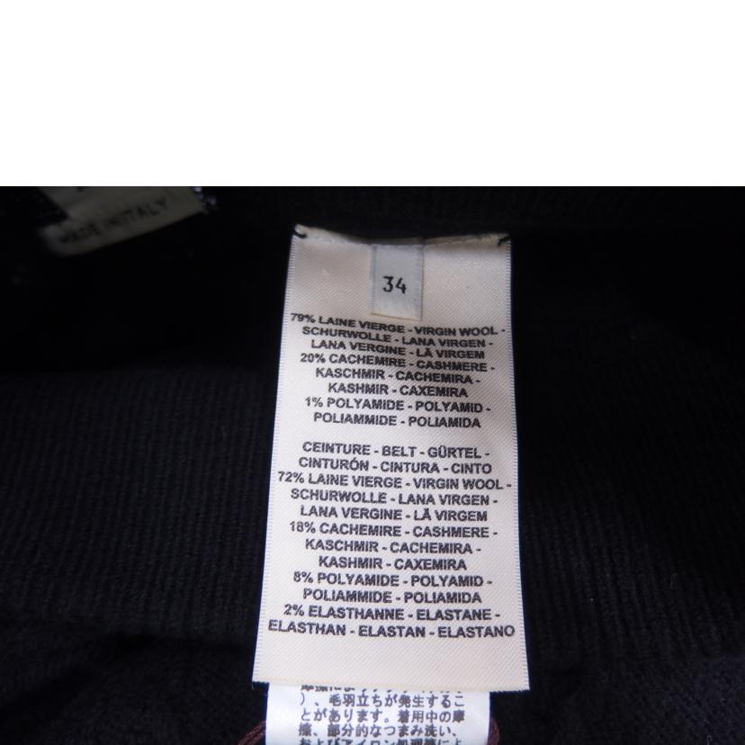 HERMES/HERMES カシミヤ混ウールスカート//Aランク/82