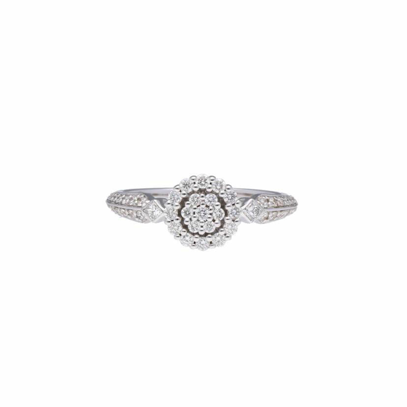 / K18ダイヤリング 0.47ct//Aランク/75
