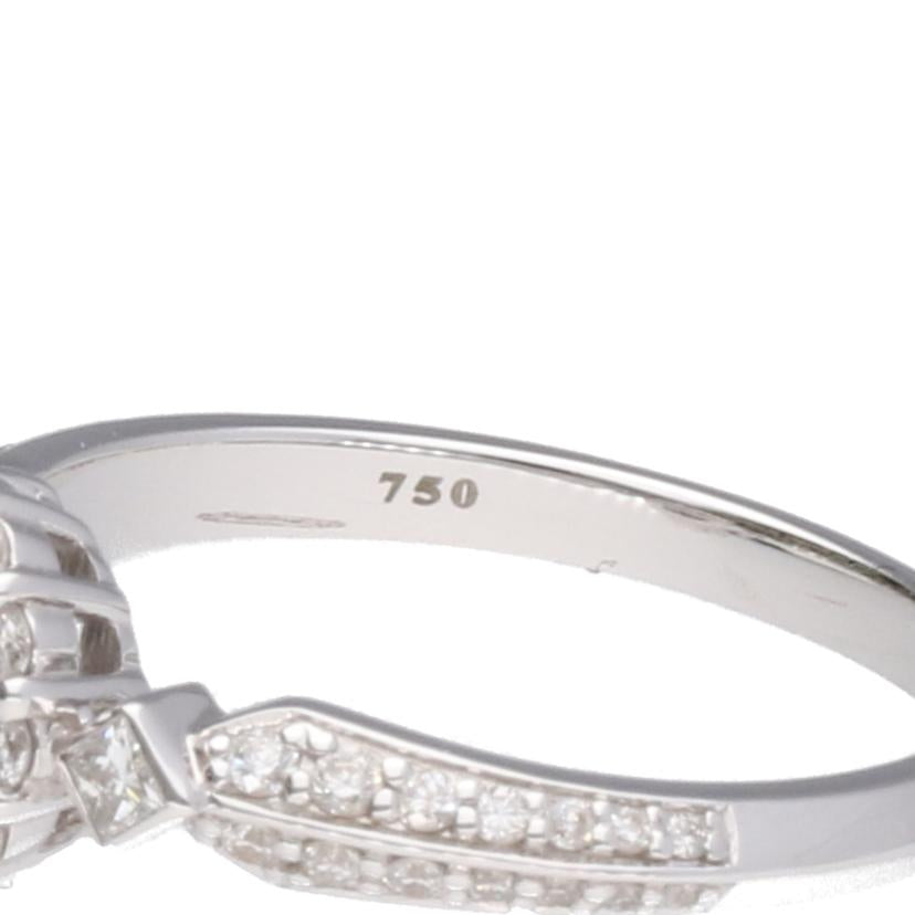 / K18ダイヤリング 0.47ct//Aランク/75