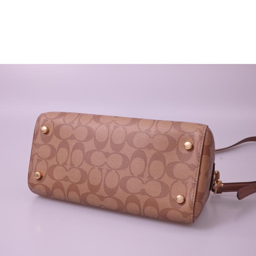 COACH コーチ/シグネチャー2WAYショルダーバッグ/F83607//L19**/Aランク/76