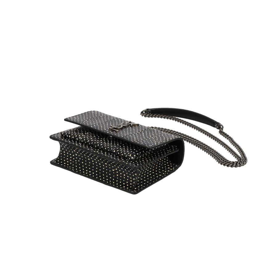 SAINT LAURENT サンローラン/サンセットモノグラムチェーンウォレット/452157//ABランク/75