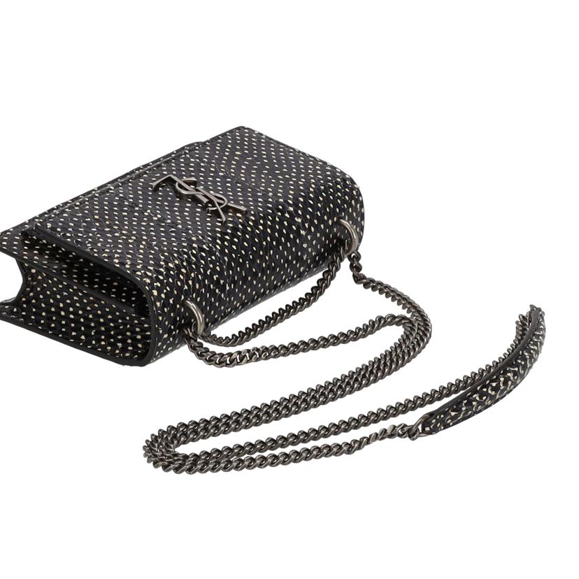 SAINT LAURENT サンローラン/サンセットモノグラムチェーンウォレット/452157//ABランク/75