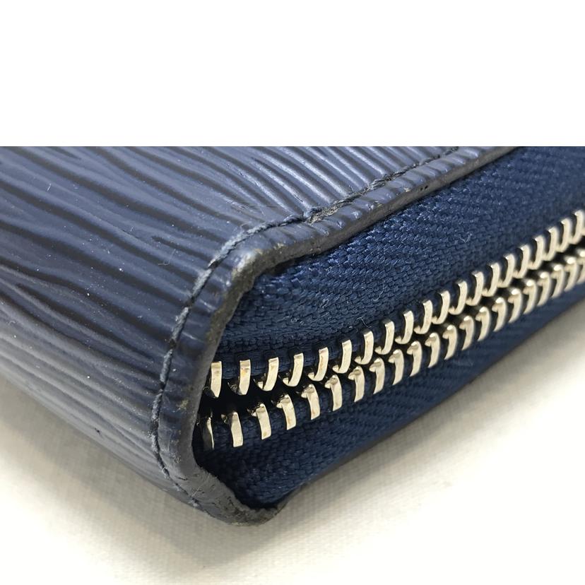 LV ルイヴィトン/ジッピーウォレット エピ アンディゴブルー /M61873//GI4***/Bランク/51