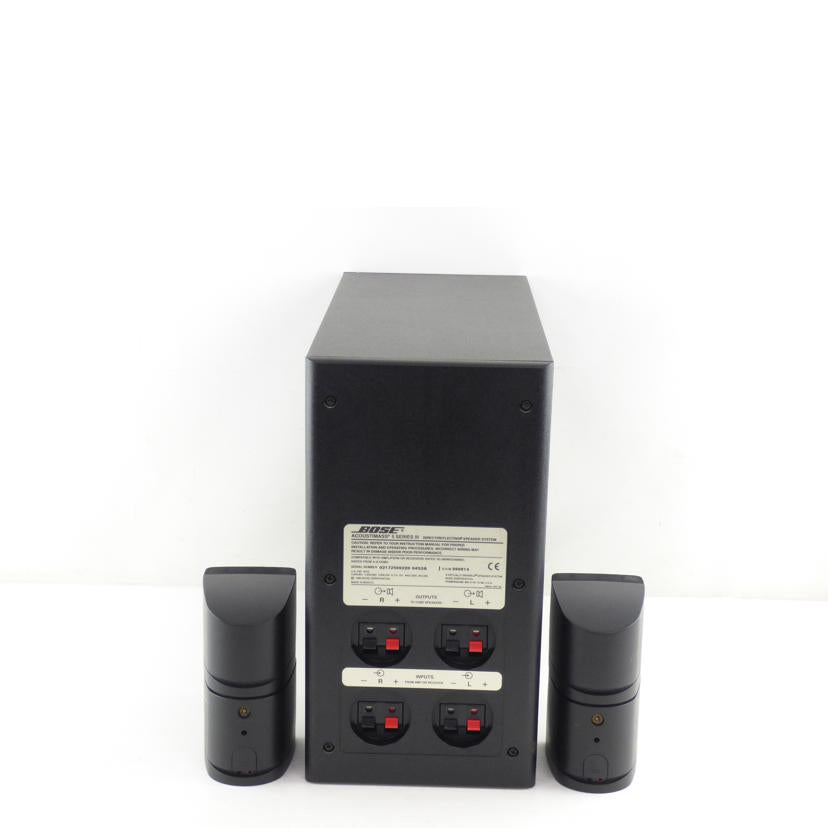BOSE ボーズ/スピーカー/ACOUSTIMASS5 SERIES III/ACOUSTIMASS5 SERIES III//02172599226 0452A/Cランク/64