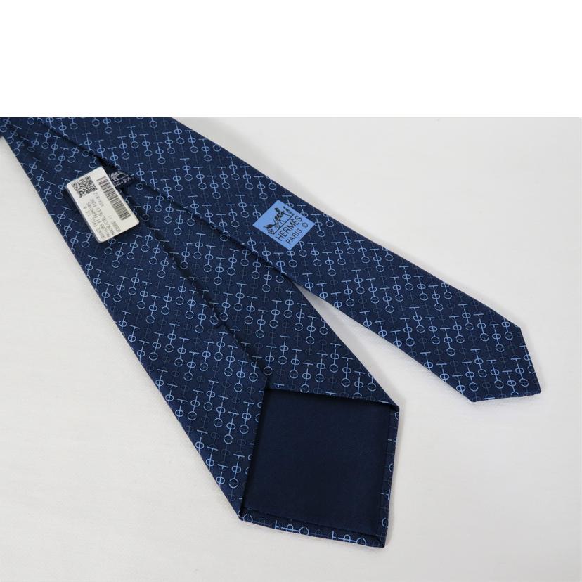 HERMES エルメス/CRAVATE TWILL TIE / MARIN/CIEL/BLEU /H606069T 11//Sランク/81