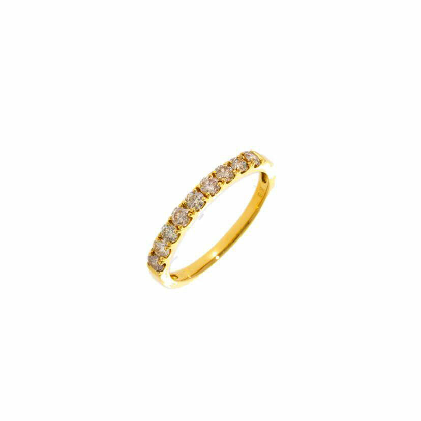 / K18ダイヤリング 0.51ct//Aランク/75