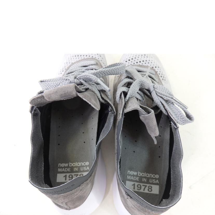 new balance ニューバランス/new balance スウェード レザー ビブラムソール アメリカ製 /ML1978CR//Bランク/84