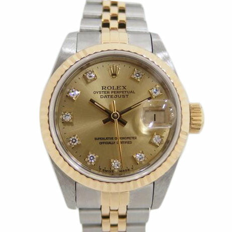 ROLEX ロレックス/デイトジャスト・レディース/YG/旧ダイヤ/69173G//X232002/ABランク/82