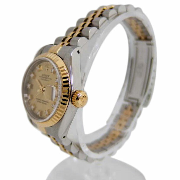 ROLEX ロレックス/デイトジャスト・レディース/YG/旧ダイヤ/69173G//X232002/ABランク/82