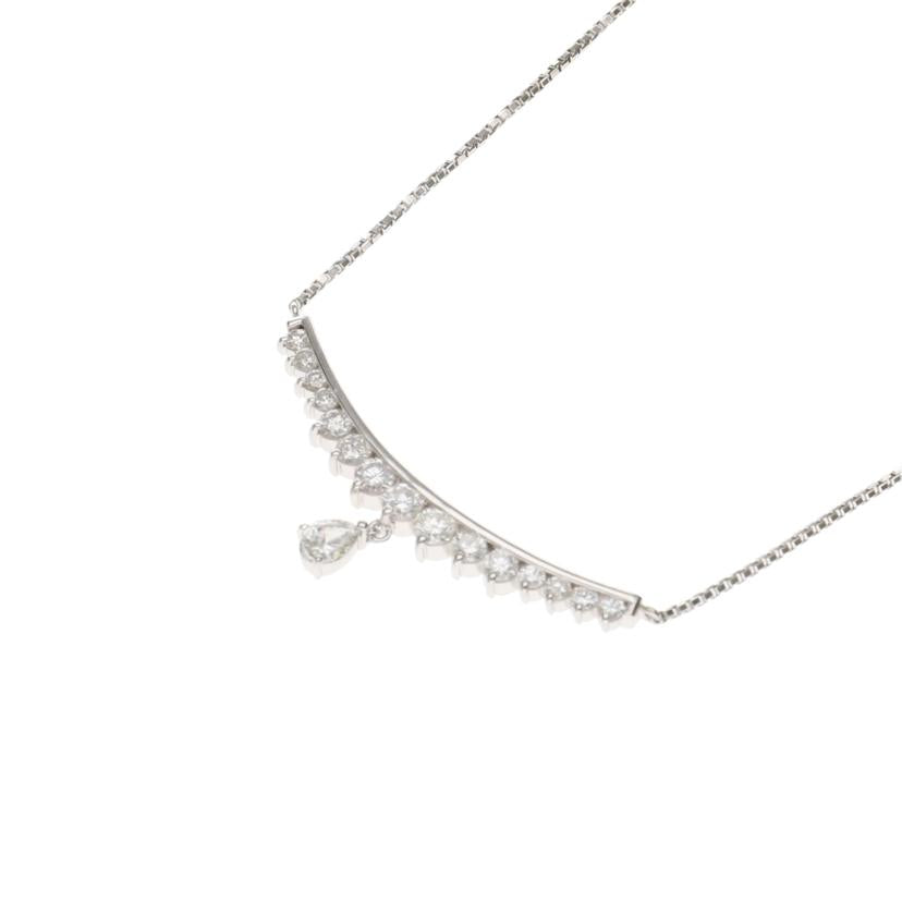 / Pt900/850ダイヤネックレス 1.09ct//Aランク/75