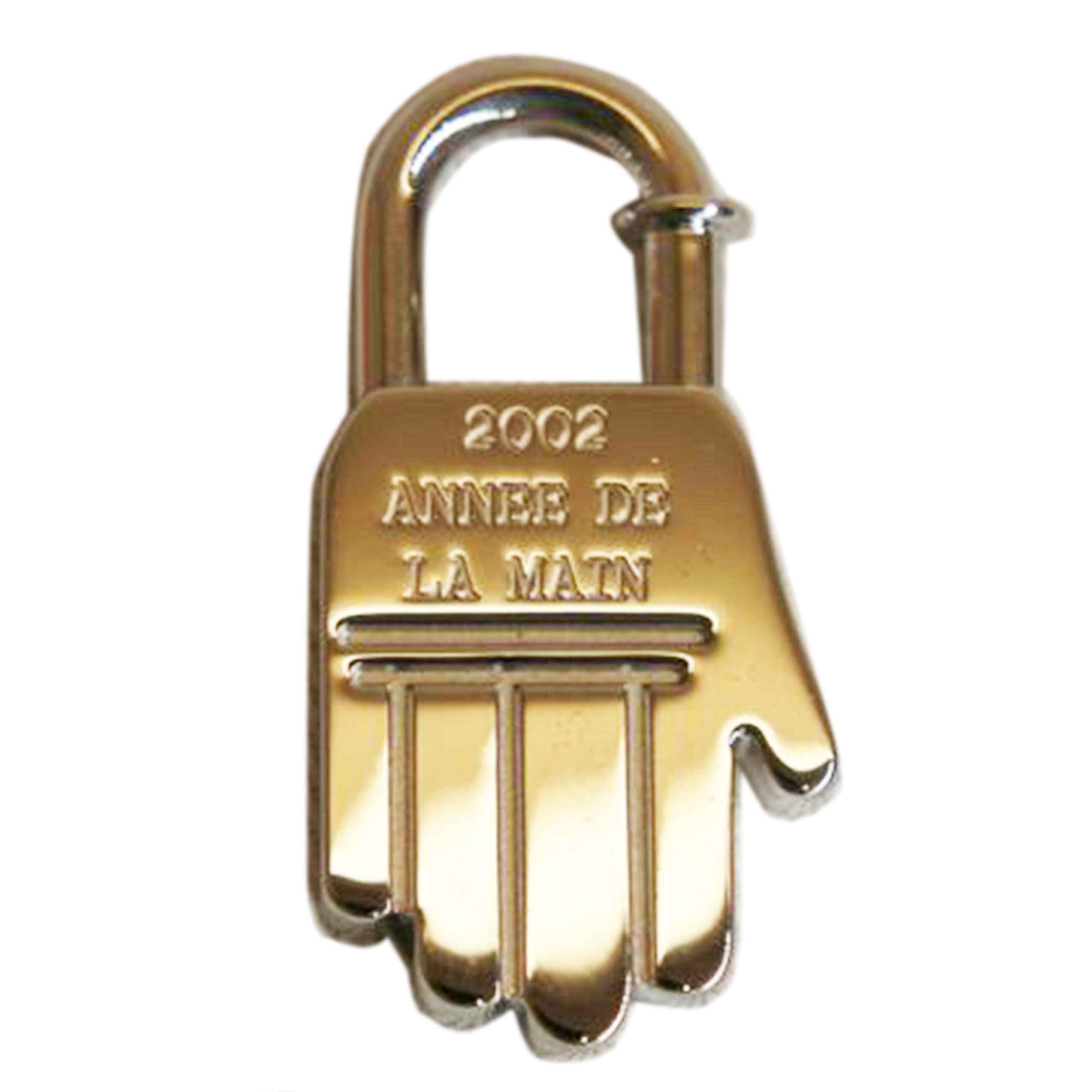 HERMES エルメス/2002年ANNE DE LA MAINハンドモチーフカデナ//Aランク/92