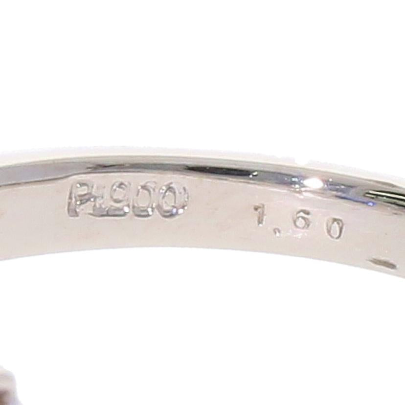 /◎ Pt900サファイアダイヤリング1.60/D0.347ctソ//Aランク/75