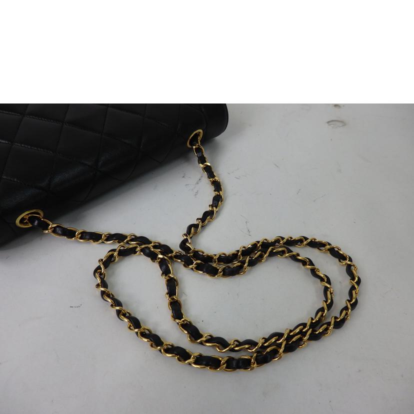 CHANEL シャネル/マトラッセ/ダブルフラップショルダー/ゴールド金具//143****/Bランク/84