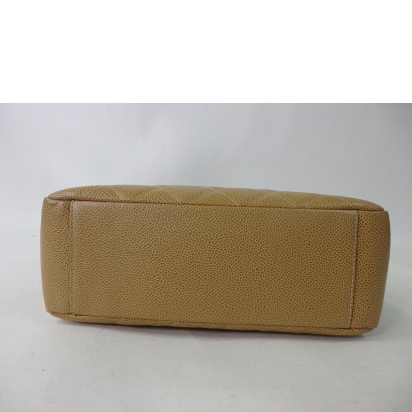 CHANEL シャネル/キャビアスキンPSTトート/ココマーク/ゴールド金具/ライトブラウン/A20994//820****/ABランク/84