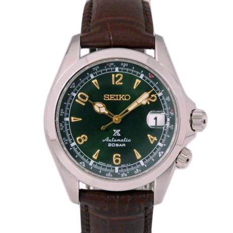 SEIKO セイコー/プロスペック アルピニスト/レザー/自動巻き/6R35-00E0//380***/SAランク/76