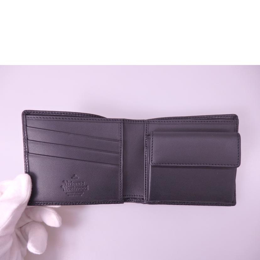 Vivienne Westwood ヴィヴィアンウエストウッド/二つ折り財布/51010016BK//SAランク/76