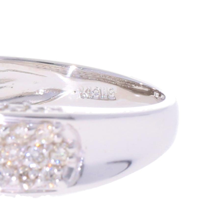 /◎ K18WGダイヤリング 1.00ct//Aランク/75