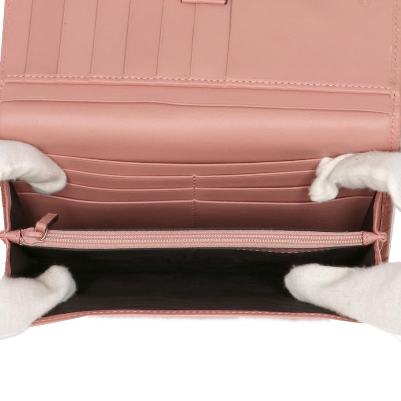 GUCCI グッチ/マイクログッチシマフラップロングウォレット/449396//2184/Aランク/75