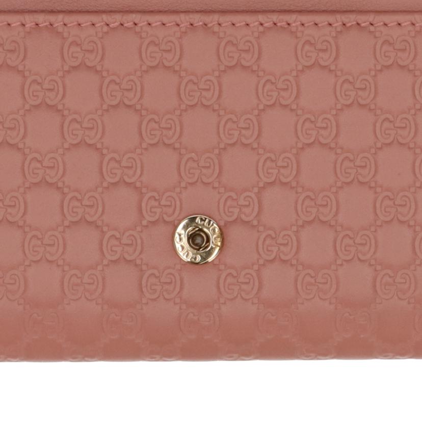 GUCCI グッチ/マイクログッチシマフラップロングウォレット/449396//2184/Aランク/75