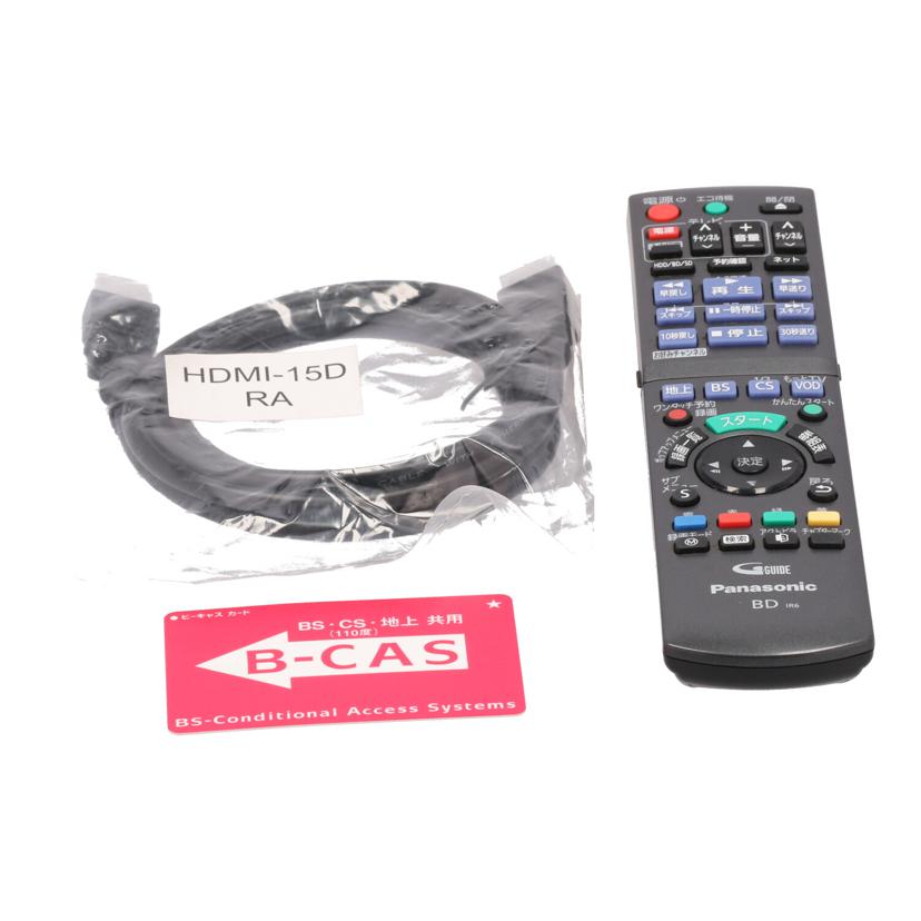 Panasonic パナソニック/BDレコーダー/DMR-BWT530//VN2KA015181/Bランク/05