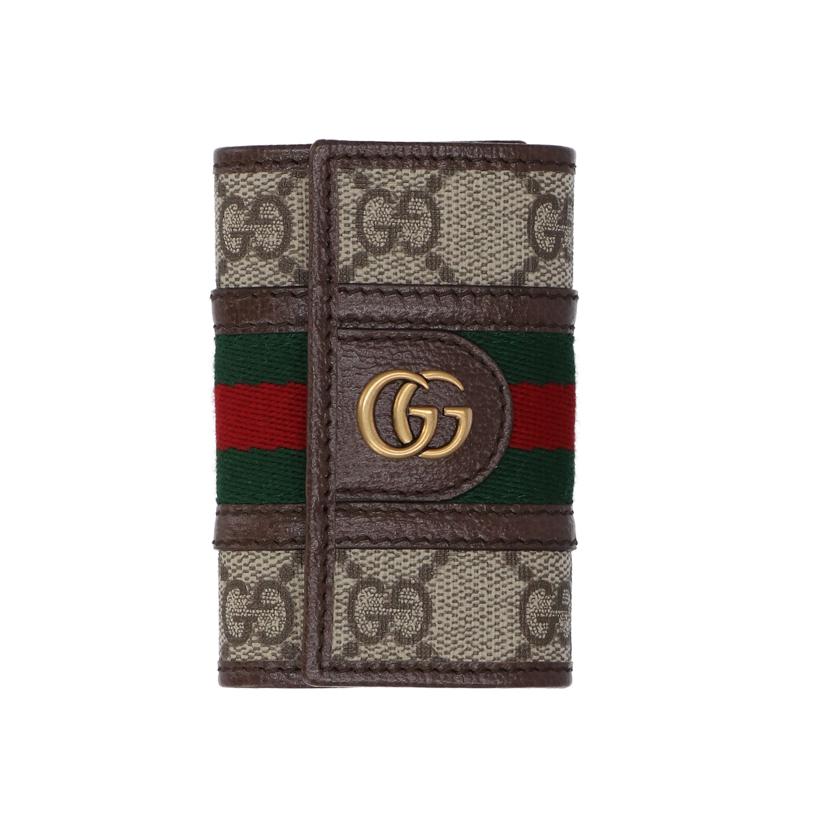GUCCI グッチ/GGスプリーム6連キーケース/603732//114*/Aランク/77