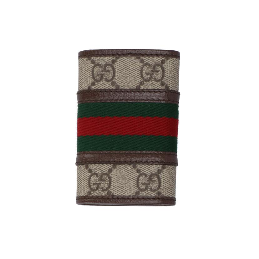 GUCCI グッチ/GGスプリーム6連キーケース/603732//114*/Aランク/77