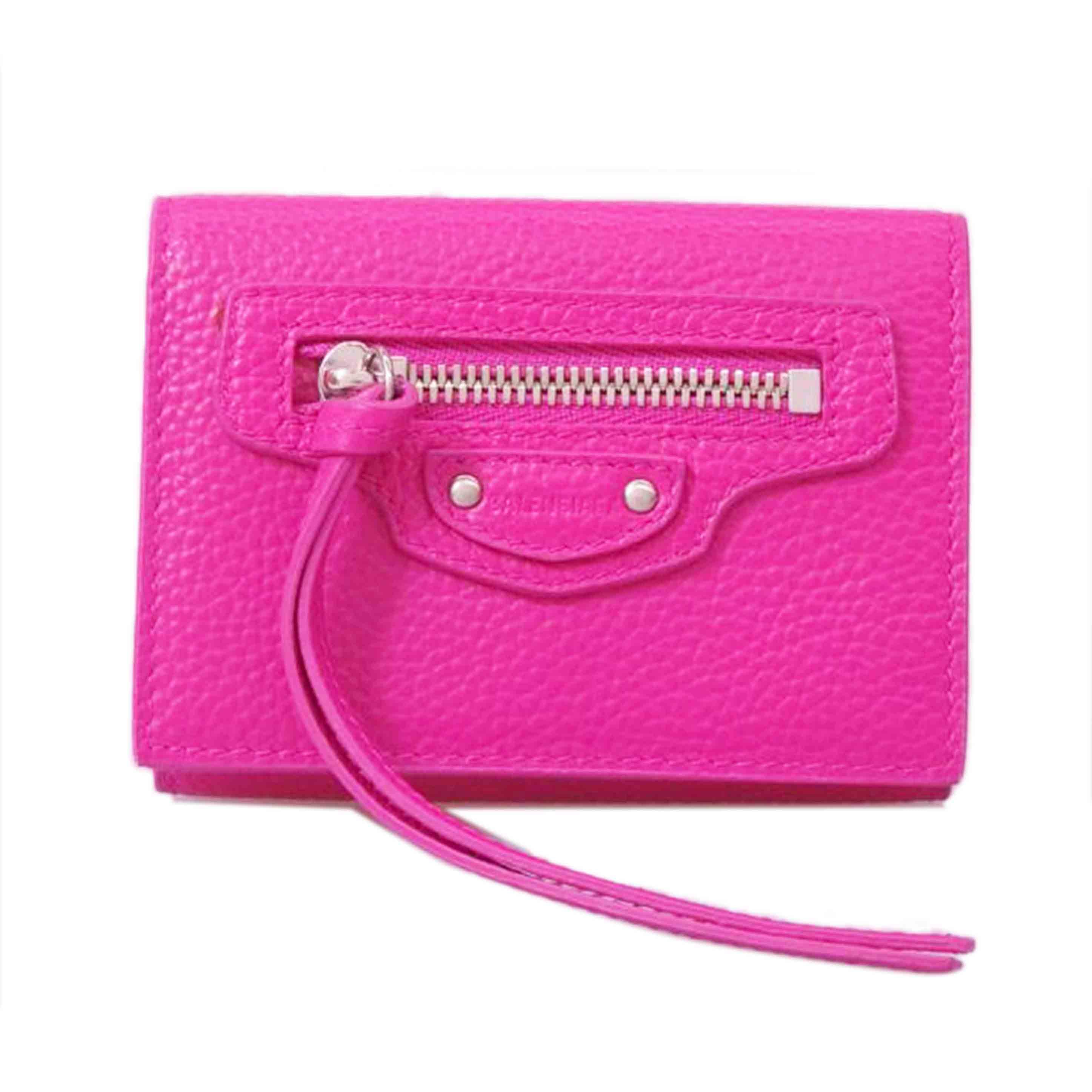 BALENCIAGA バレンシアガ/ネオクラシックミニウォレット/640107//SAランク/76