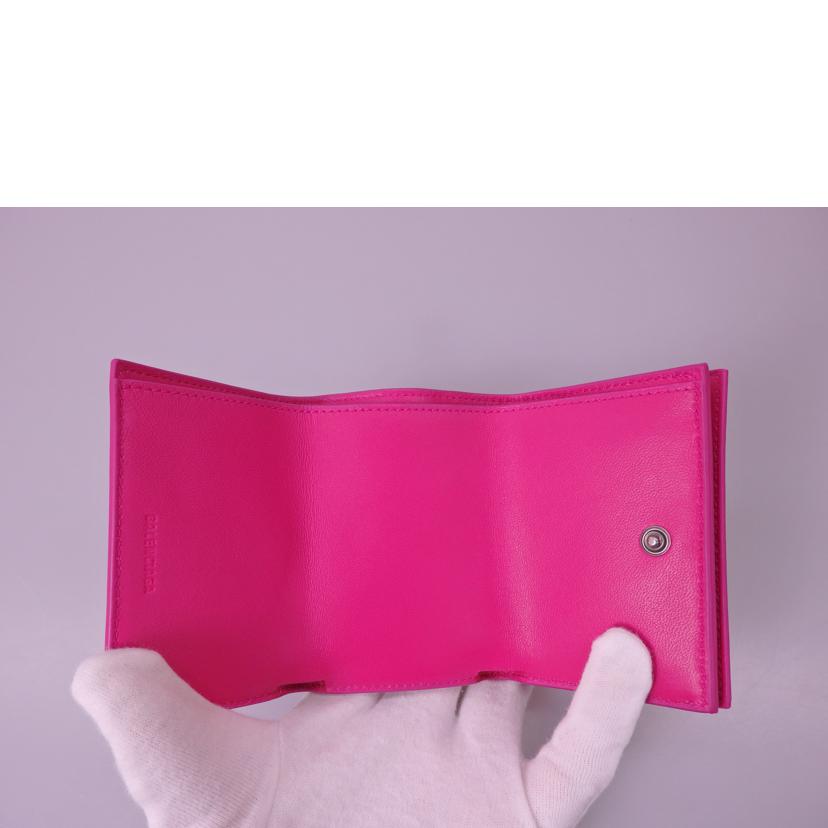 BALENCIAGA バレンシアガ/ネオクラシックミニウォレット/640107//SAランク/76