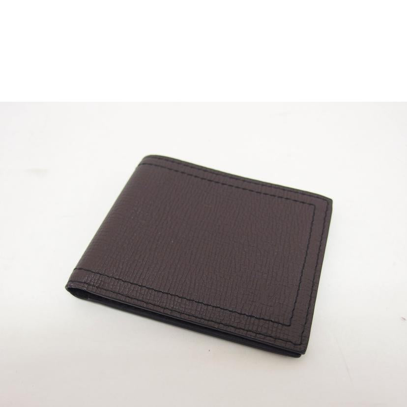 LV ルイヴィトン 二つ折り財布 カード・札入れ/ポルトフォイユ・コンパクト/ユタ/マロン/M64135//MI4***/Aランク/04