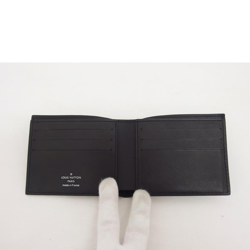 LV ルイヴィトン 二つ折り財布 カード・札入れ/ポルトフォイユ・コンパクト/ユタ/マロン/M64135//MI4***/Aランク/04