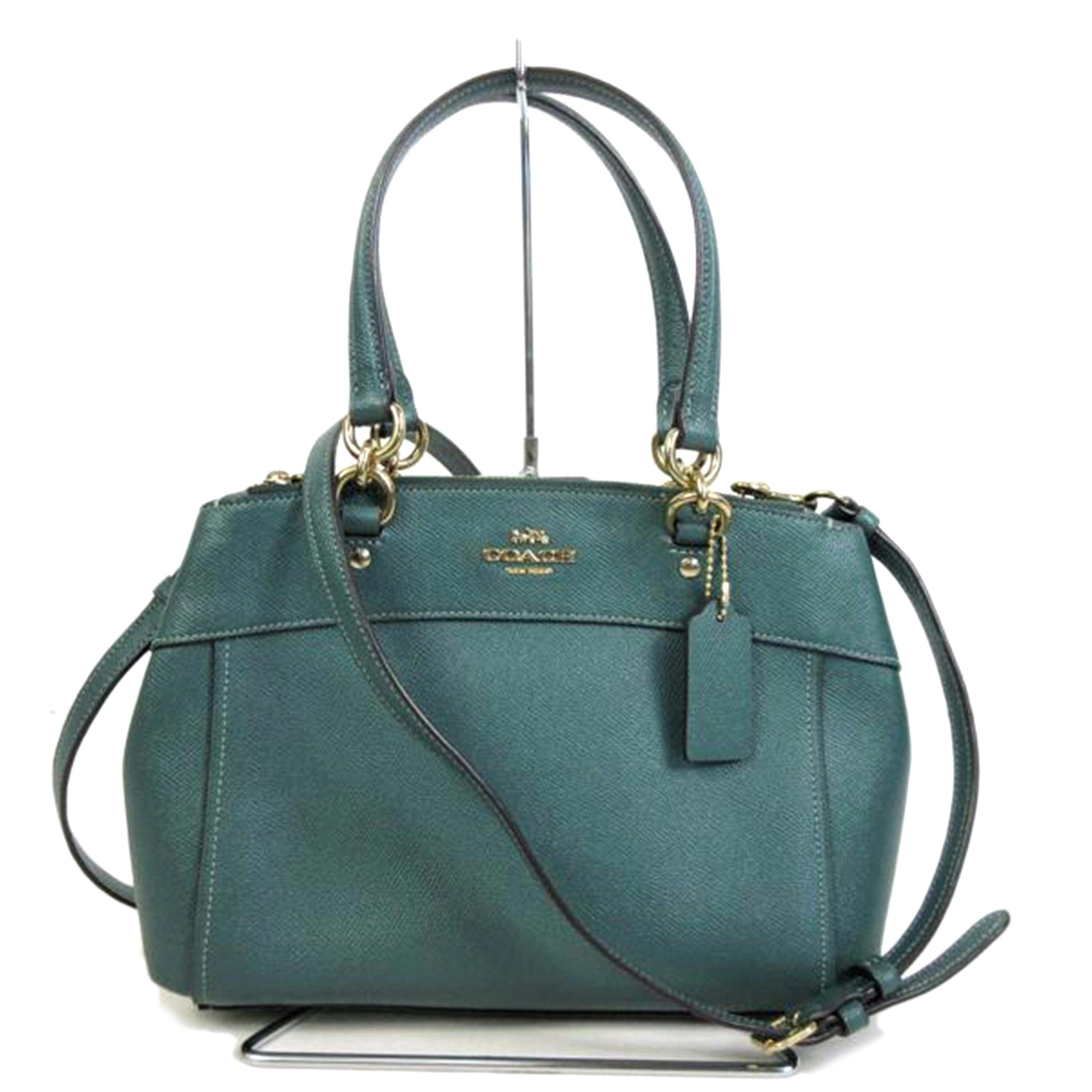 COACH コーチ/クロスグレインレザーミニブルックキャリーオール/F25395//F1823/Aランク/70