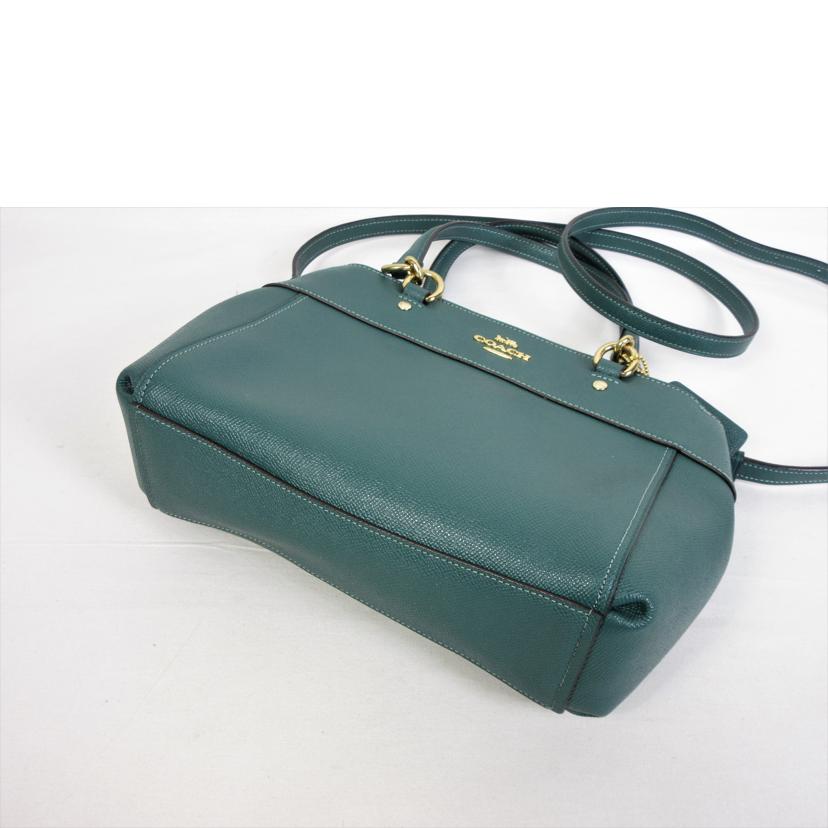 COACH コーチ/クロスグレインレザーミニブルックキャリーオール/F25395//F1823/Aランク/70