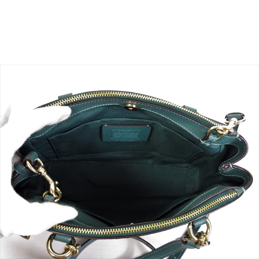 COACH コーチ/クロスグレインレザーミニブルックキャリーオール/F25395//F1823/Aランク/70