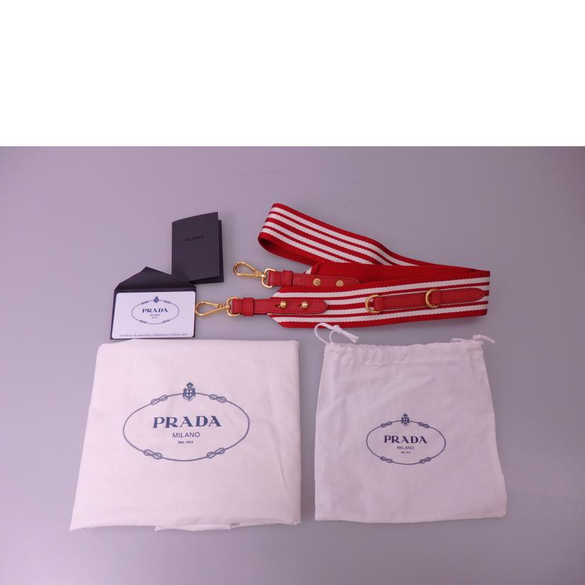 PRADA プラダ/カナパトートバッグ/レッド系/1BG439//ABランク/76