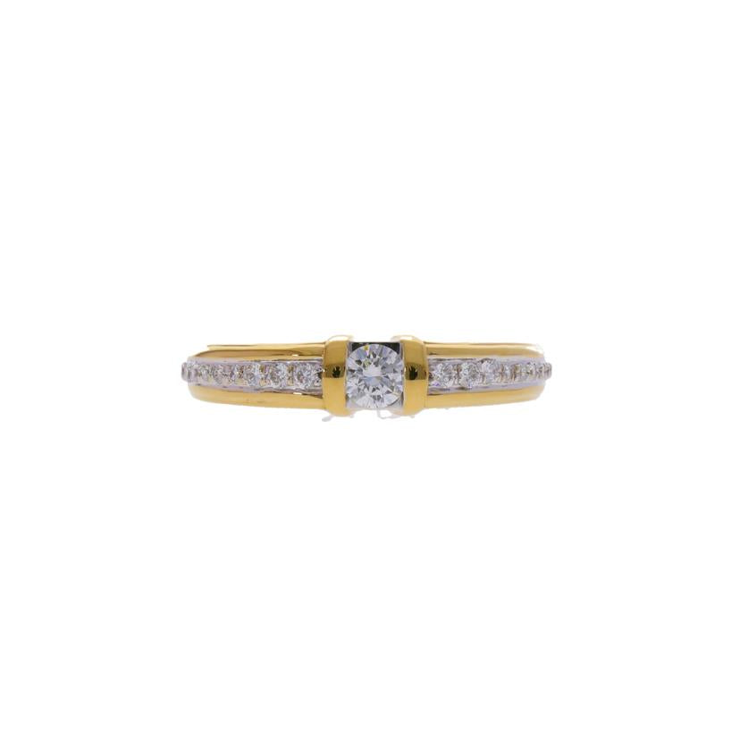 / K18ダイヤリング 0.30ct//Aランク/75