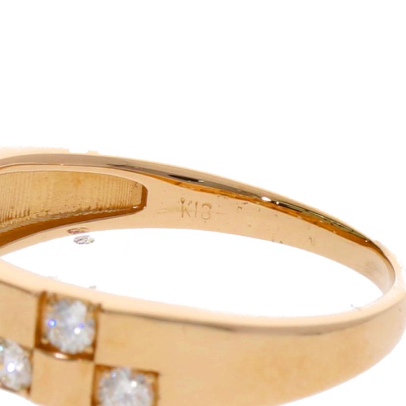 / K18ダイヤリング 0.25ct//Aランク/75