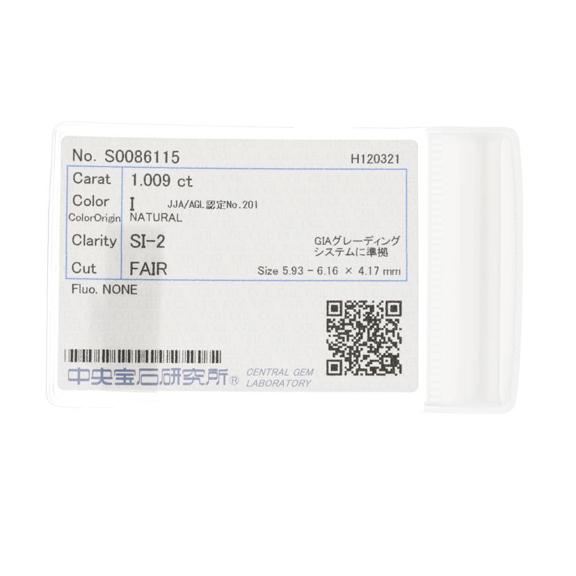 / Pt850ダイヤネックレス1.009ct//Aランク/75