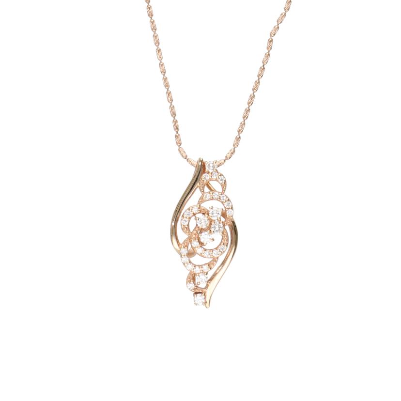 / K18ダイヤネックレス 0.50ct//Aランク/75