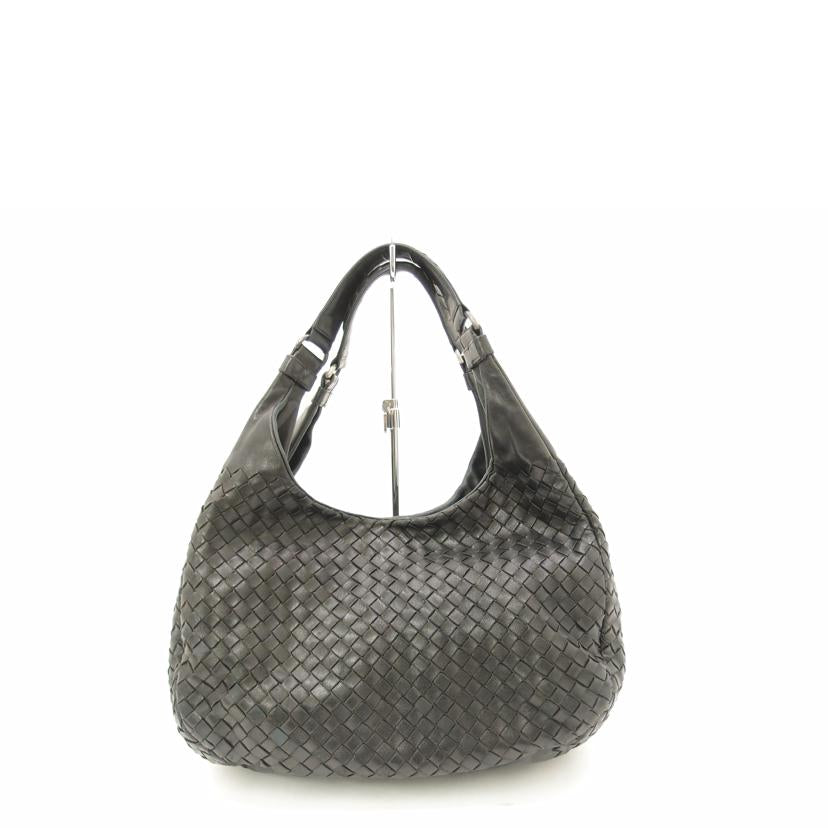 BOTTEGA VENETA ボッテガ・ヴェネタ ハンドバッグ 編み込み 肩掛け 黒 レディース/カンパーナ・イントレチャートショルダー/ブラック/125787V00168175//ABランク/69