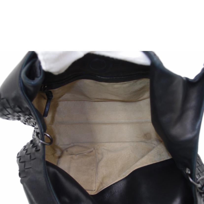 BOTTEGA VENETA ボッテガ・ヴェネタ ハンドバッグ 編み込み 肩掛け 黒 レディース/カンパーナ・イントレチャートショルダー/ブラック/125787V00168175//ABランク/69