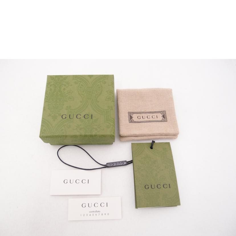 GUCCI/SVハートプレートネックレス/48㎝//SAランク/69