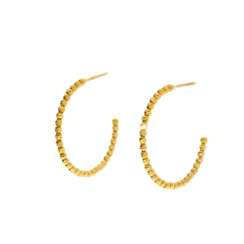 / K18ピアス//Aランク/75