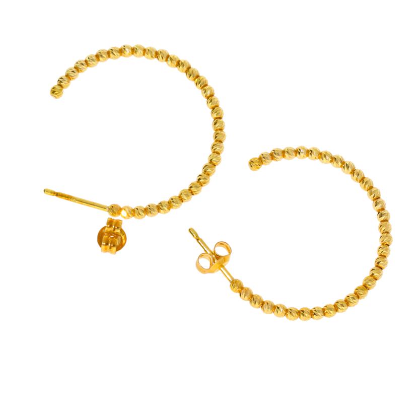 / K18ピアス//Aランク/75