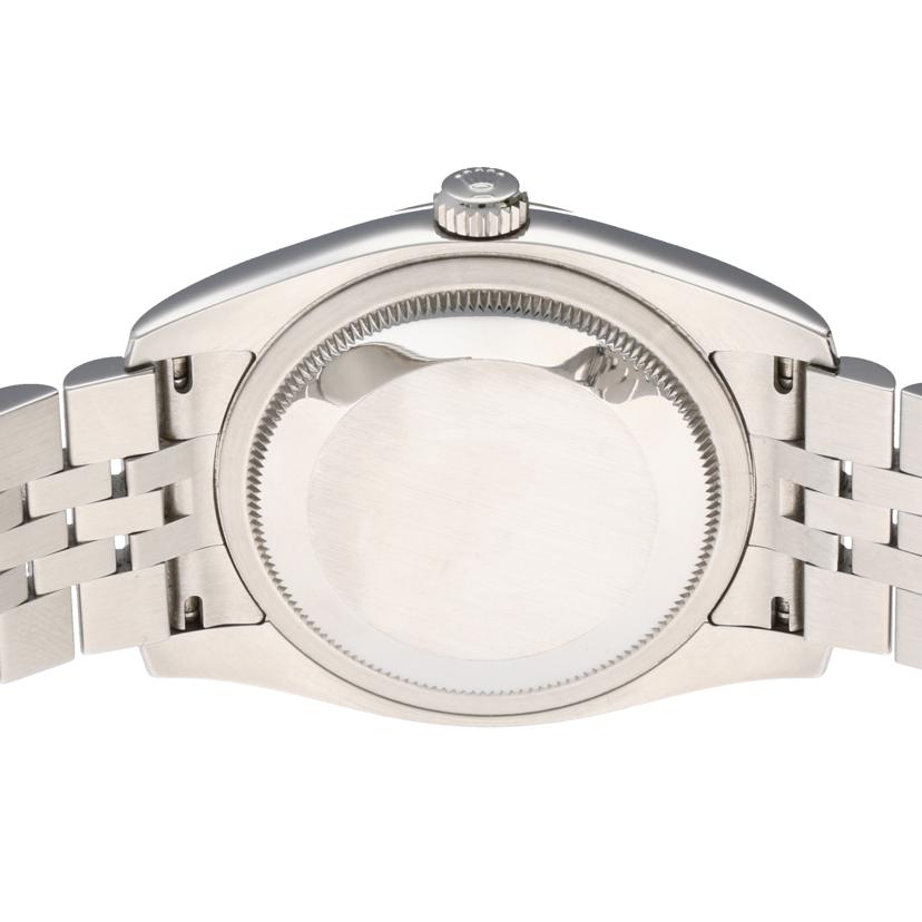 ROLEX ロレックス 2006年頃製造 ステンレス ホワイトゴールド メンズ 自動巻/デイトジャスト36・ブラック/Z番/116234//Z80**********/Aランク/85