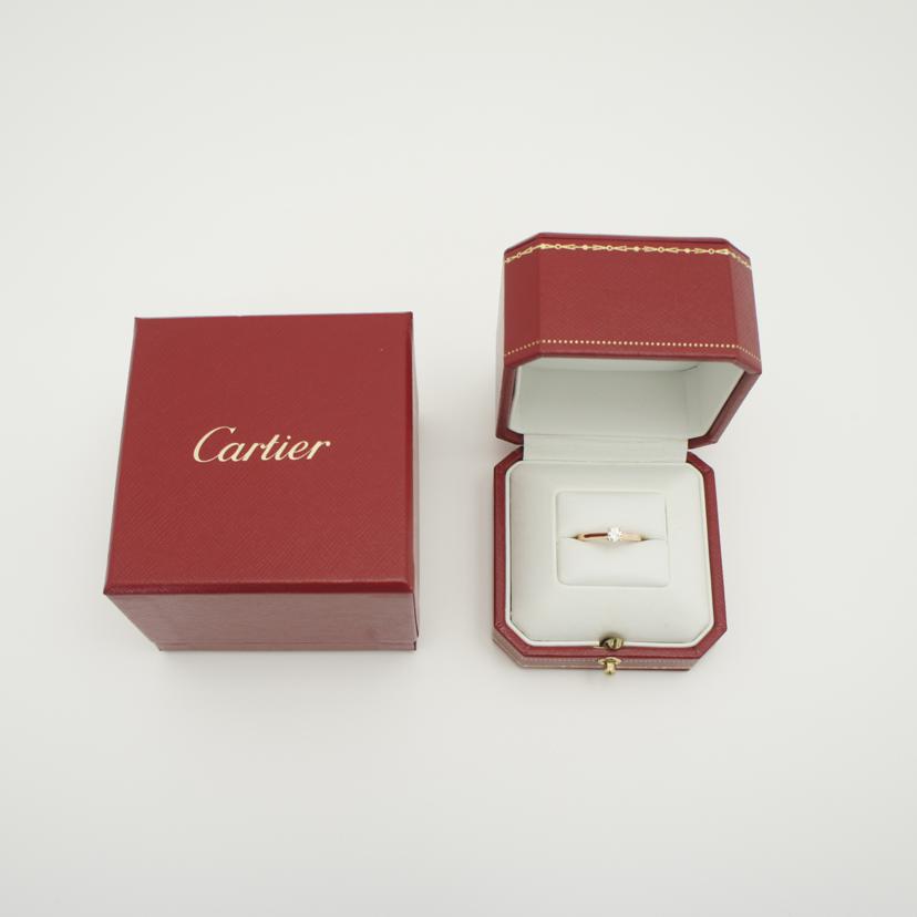 Cartier カルティエ/ソリテール/750ダイヤリング/0.19ct/#7/サイズ:47(7)//RP2737/Aランク/75