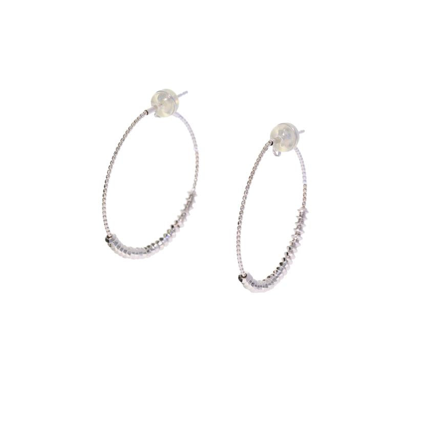 / K18WGピアス//Aランク/75